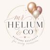 Mr Helium & Co logo — balloon décor and bespoke gifting, Nelspruit